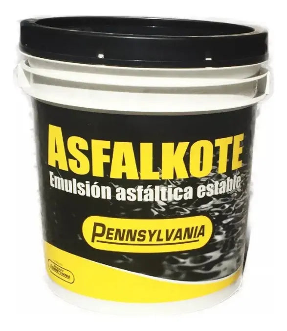 Emulsión Asfáltica Asfalkote Pennsylvania 4kg.