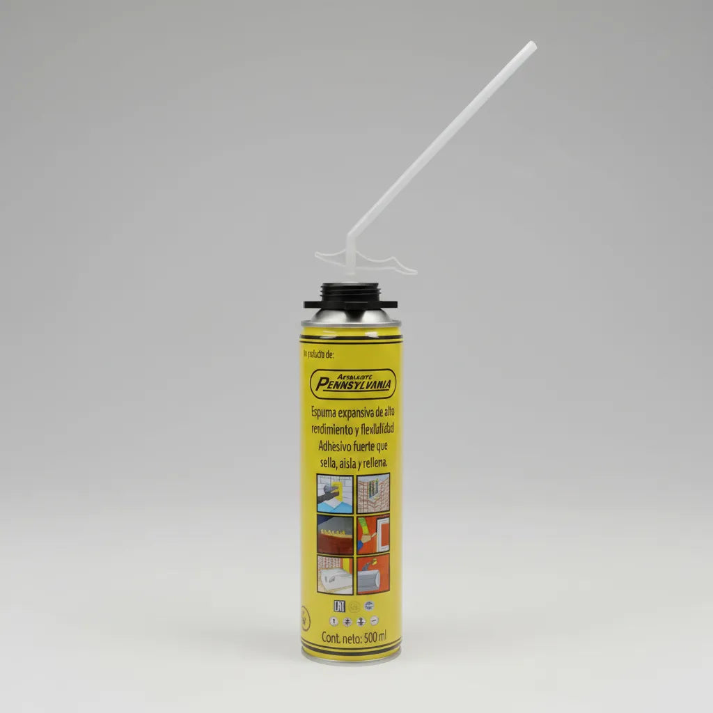 Espuma De Poliuretano Expandido Pennsylvania 500ml.